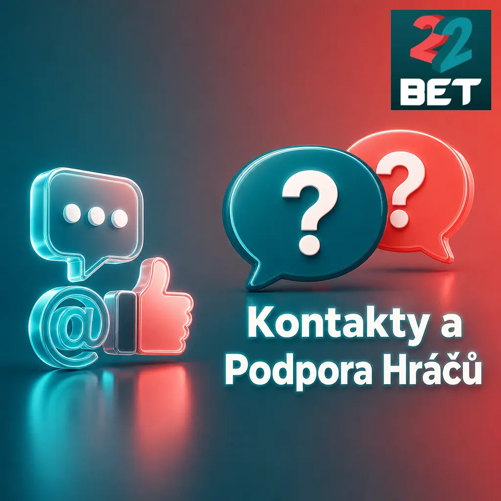 Kontakty a podpora hráčů 22Bet: živý chat, e-mail, zpětné volání a FAQ pro hráče z Česka.