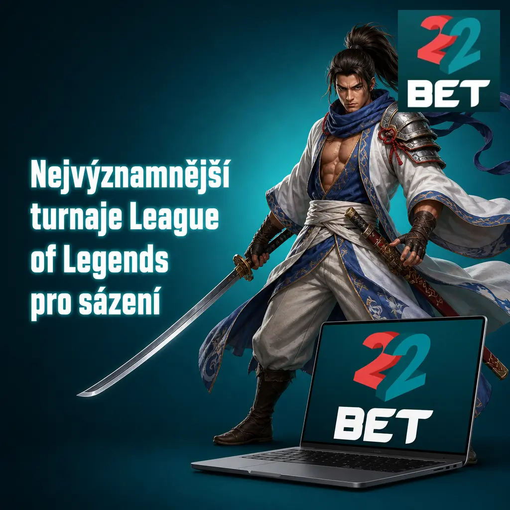 Přehled hlavních turnajů League of Legends 2026 pro sázení na 22Bet – Worlds, MSI, EWC, LCK, LPL, LEC a LTA