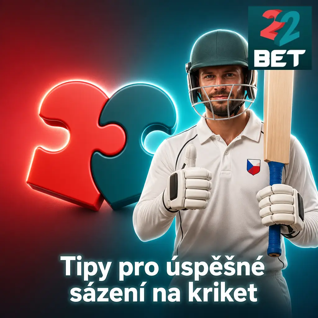 Tipy pro sázení na kriket: analýza formy, podmínky hřiště, správa bankrollu a živé kurzy na 22Bet.