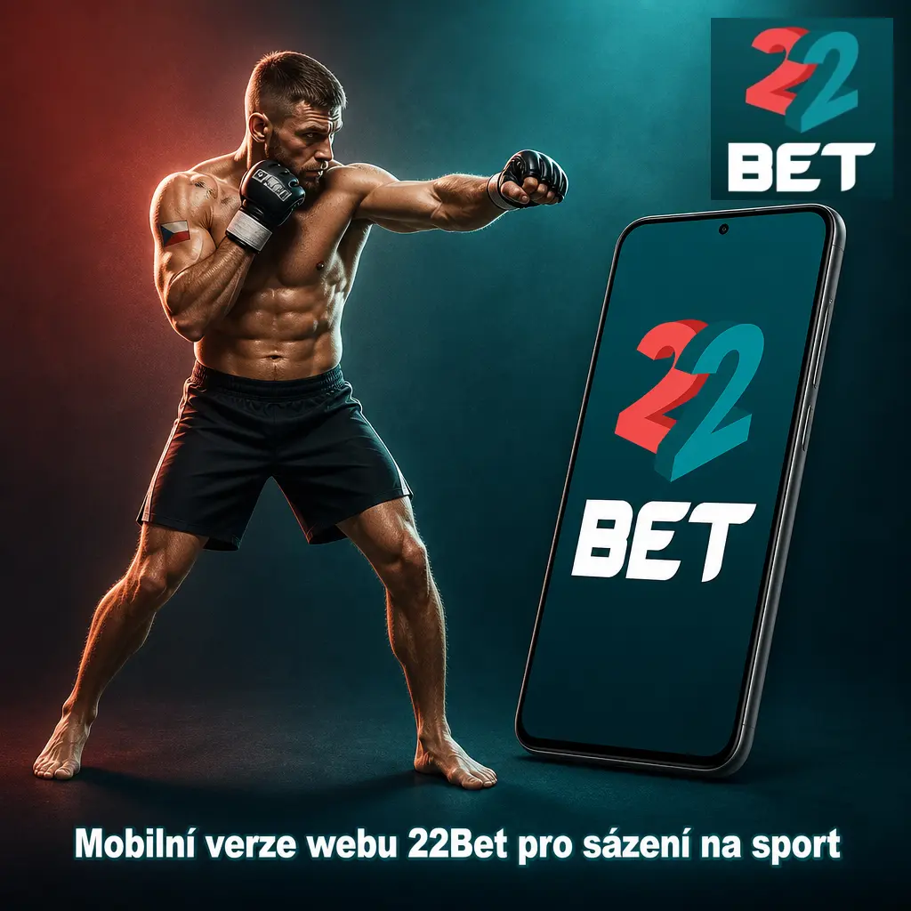 Mobilní verze webu 22Bet pro sázení na sport funguje v prohlížeči na Android i iOS bez nutnosti instalace aplikace
