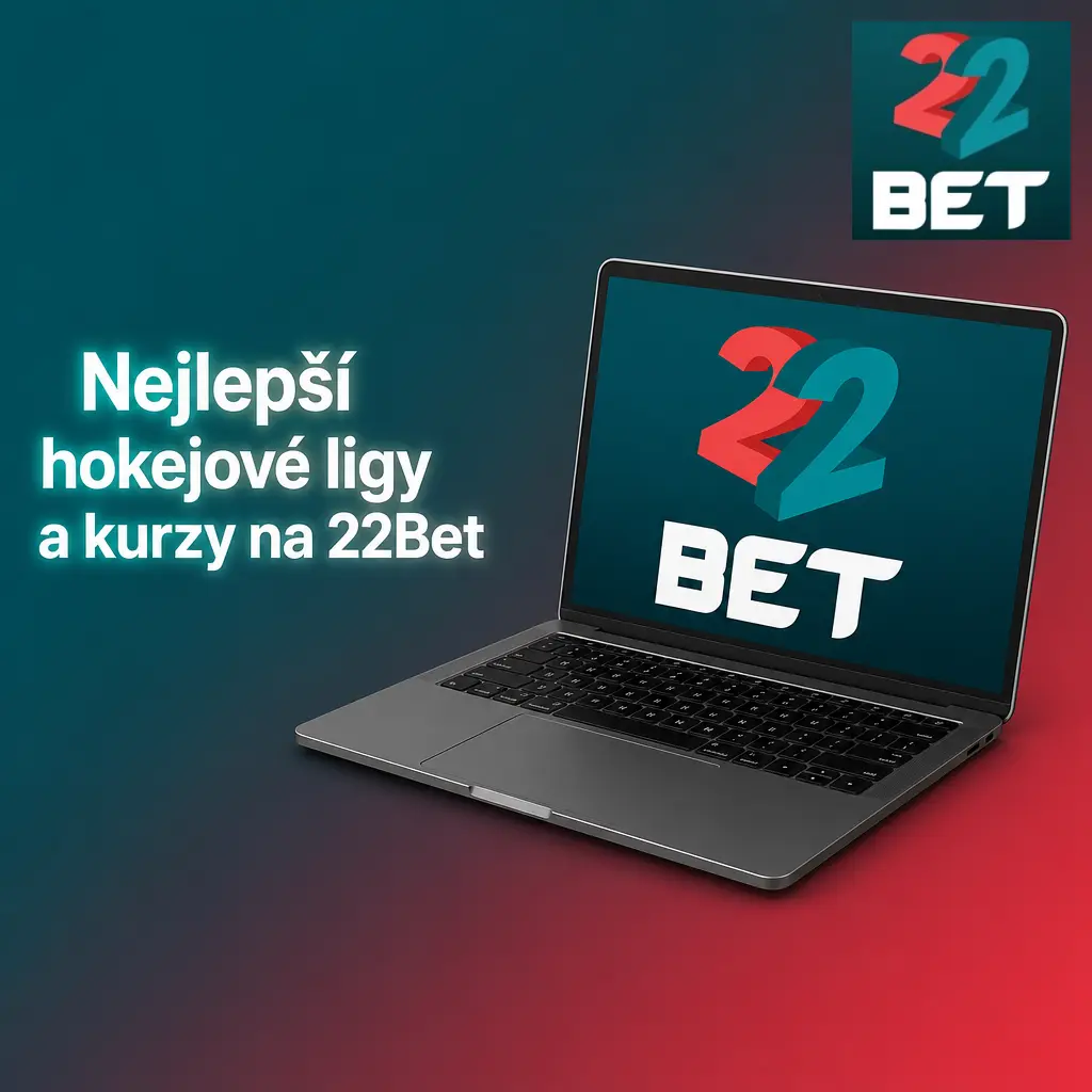 Kurzy na hokejové ligy NHL, KHL, extraligu a další soutěže v sekci Lední hokej na 22Bet.