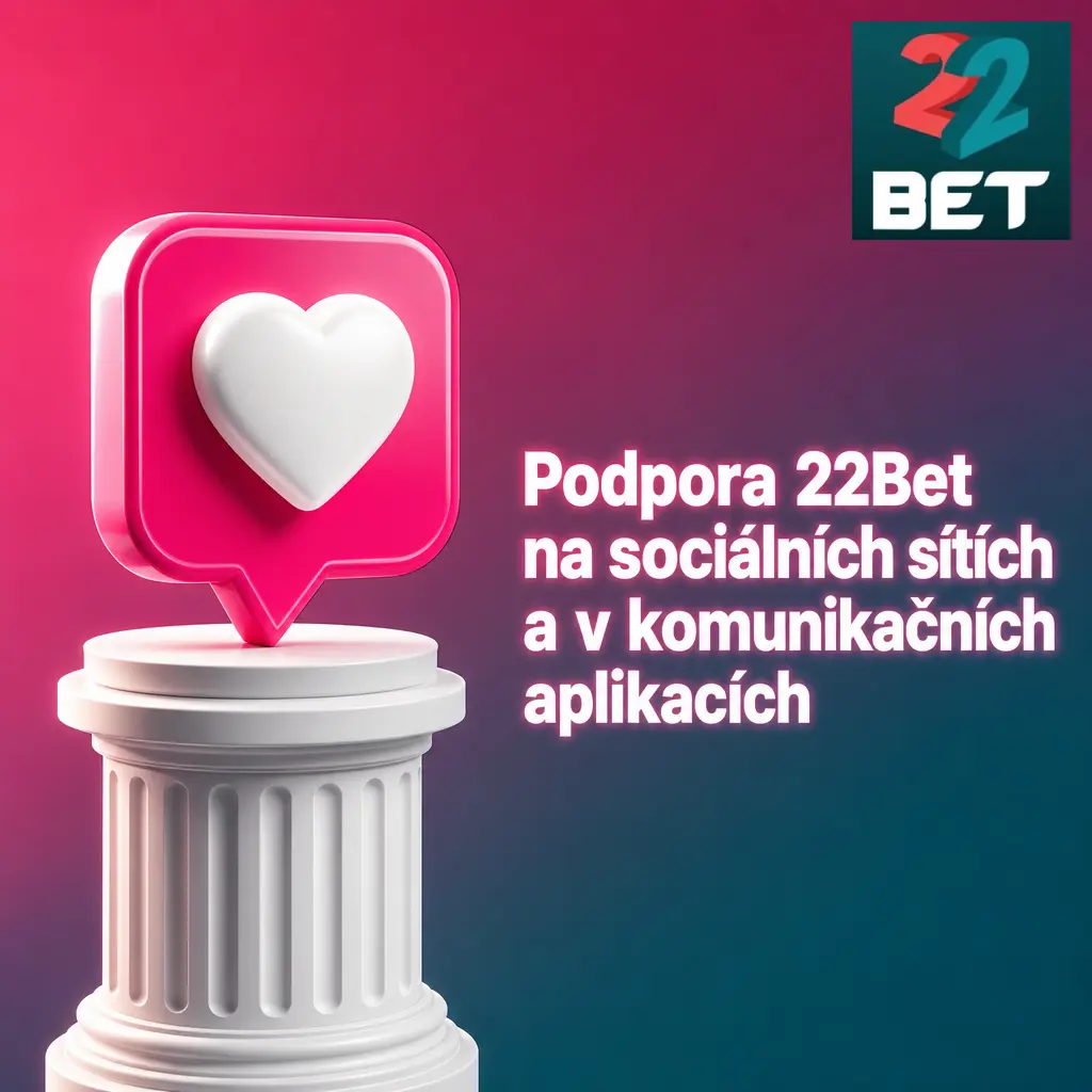 Podpora 22Bet na Facebooku, X, Instagramu a Telegramu – novinky, bonusy a rychlé odpovědi na dotazy hráčů.