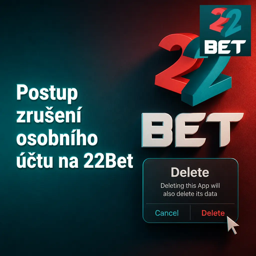 Postup zrušení osobního účtu na 22Bet přes zákaznickou podporu a e-mailové potvrzení