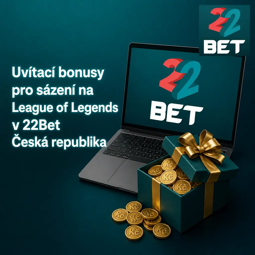 Uvítací bonusy 22Bet ČR: Sports First Deposit Bonus až 3 000 Kč a Casino balíček 36 300 Kč + 150 FS pro sázení na LoL.