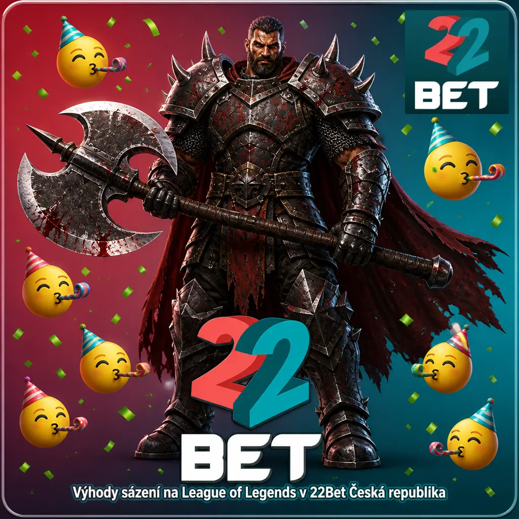 Výhody sázení na League of Legends v 22Bet: bonus, kurzy, podpora 24/7 a mobilní aplikace pro české hráče.