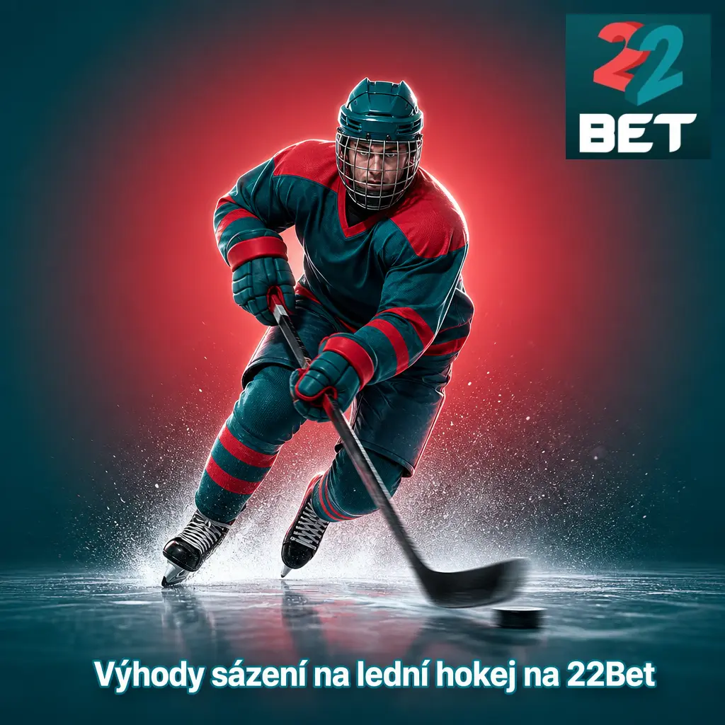 Výhody sázení na lední hokej na 22Bet: NHL, KHL, živé sázky, Cash Out, kurzy a platební metody